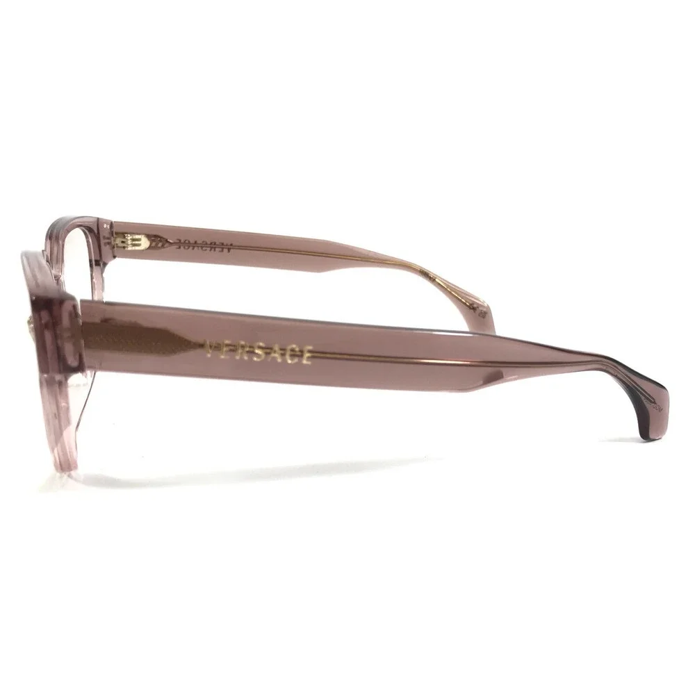 Versace Eyeglasses Frames MOD.3394-D 5435 Transparent Purple Asian Fit 53-17-140